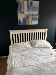 Double Size Bed Frame With Mattress image 2