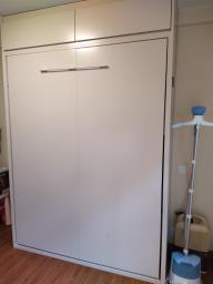 Fold-out Double Bed Frame with storage image 3