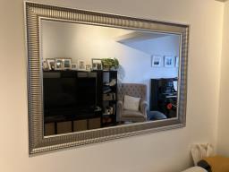 Ikea wall mirror 86x127 cm image 1