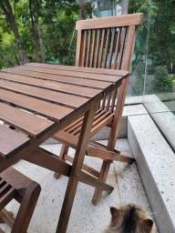 Outdoor Solid Pine Wood Tables x 4 image 5