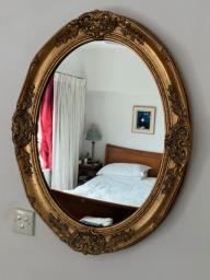 Oval Mirror image 2