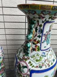 Pair of Chinese floor vases image 2