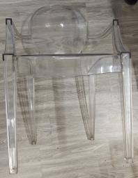 Philippe Starck style transparent  armch image 3