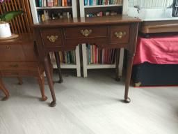 Small British Antique Desk mid 1700s image 2