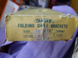 Tanner folding shelf brackets image 3
