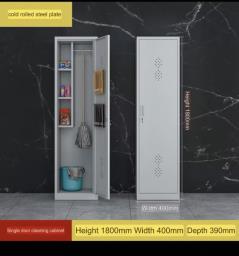 used stainless steel cleaning cabinet image 1