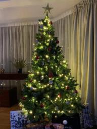 Artificial Christmas tree and decoration image 1