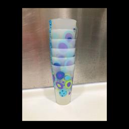 High Quality Reusable Plastic Cups x 6 image 1