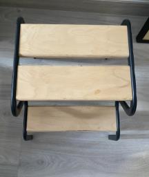 Ikea Grubban Black Birch Step Stool image 2