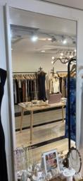 Large Mirror with White Border image 1