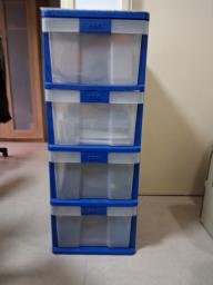 Plastic Storage Drawers image 1