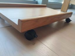wheeled movable board image 2