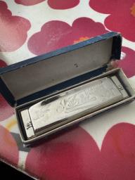 Used - Folk Blues Harmonica 10 holes image 1