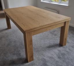 2in1 Pool Tableelixir rustic Oak black image 4
