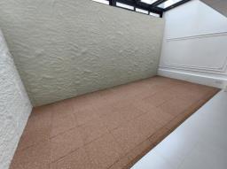 Gym Floor Tiles rubber 40sq ft image 1