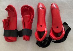 Karate Sparring Gloves  Boots image 1