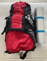 Lafuma Backpack  2 Sleeping bags  pads image 1