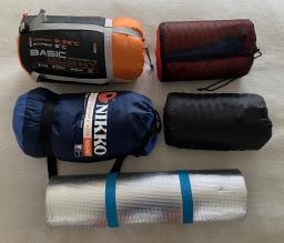 Lafuma Backpack  2 Sleeping bags  pads image 3