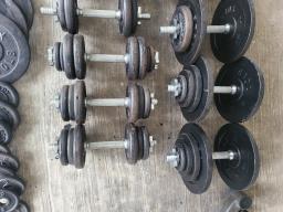 Lots of dumbells and weights image 2