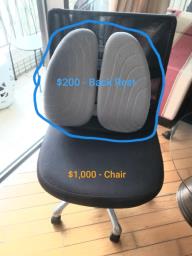 Aurora Swivel Chair And Back Rest image 4