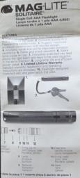 Maglite Solitaire Flashlight Aaa image 3