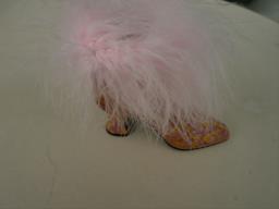 Monroe shoe with feather image 1