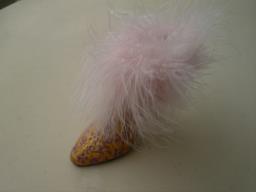 Monroe shoe with feather image 2