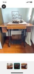 Vintage Singer Sewing Table image 2