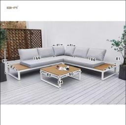 5 outdoor sofas  bar  lounge table image 3