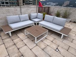5 outdoor sofas  bar  lounge table image 6