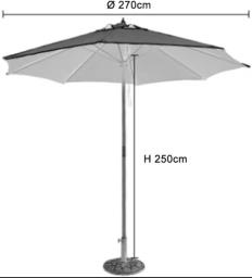 Excellent condition Outdoor Umbrella image 3