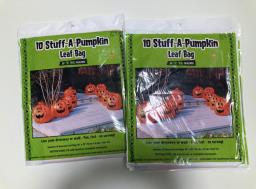 Halloween stuff-a-pumpkin Leaf Bags image 2