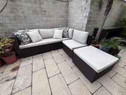L-shaped Outdoor Sofa Set image 4