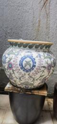 Old used chinese ceramic vase image 3
