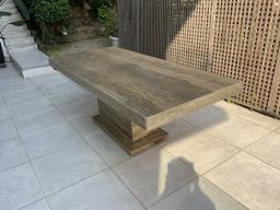 Outdoor marble table image 1