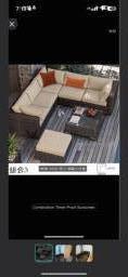 Outdoor Rattan Sofa image 2