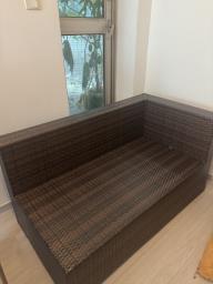 Outdoor Rattan Sofa image 1