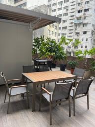 Outdoor table and chair set image 2