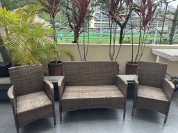 Outdoor wicker chairs image 1