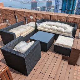 Spared Comfy Rattan sofa set image 1