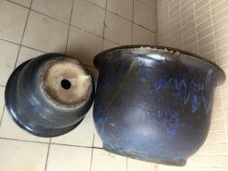 Three Ceramic Pots image 1