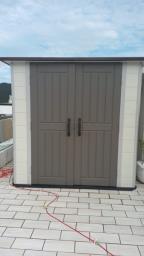 Uhome G02fr Flat Roof Build Garden Shed image 1