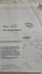 Drum set Roland Td 4 image 1