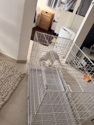 Foldable Pet Cage  Cat Cage  Like New image 3