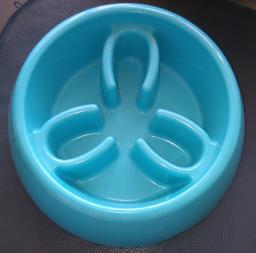 Pet  Food Dish Slow feed Puzzle image 1