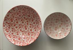 Ceramic pattern 2 bowls image 1