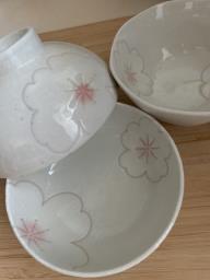 Flora ceramic bowls 1 set image 3