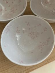 Flora ceramic bowls 3 pieces image 2