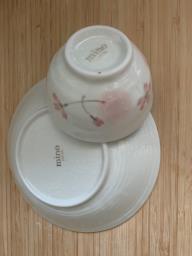Flora ceramic dish and snack bowl image 2