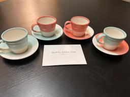 Royal Doulton 4 sets cup and plate image 1